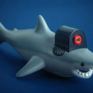 SharkWithALazer